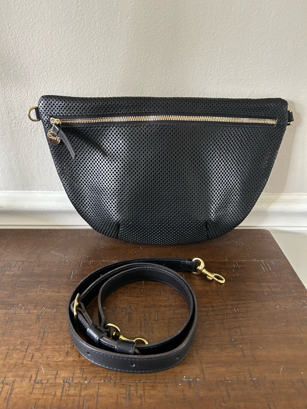 Clare V Grande Fanny in Black